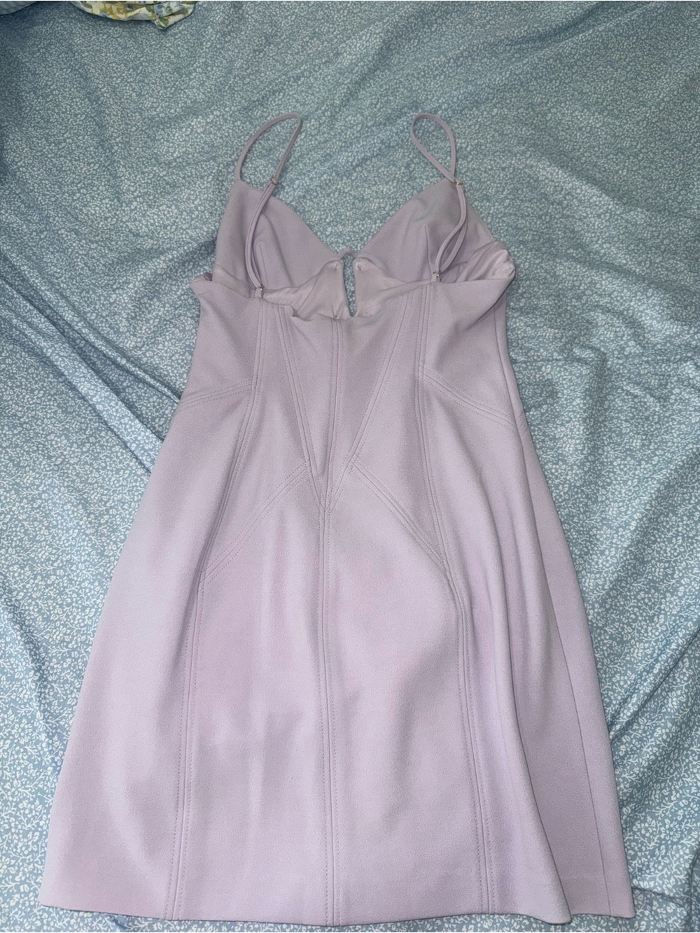 Lilac Bodycon Spaghetti-Strap Dress - Zara - Picture 2 of 3